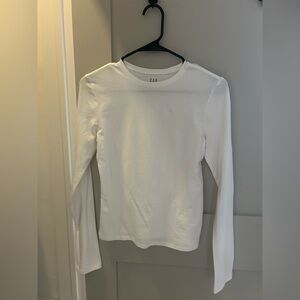 GAP White Long Sleeve Shirt